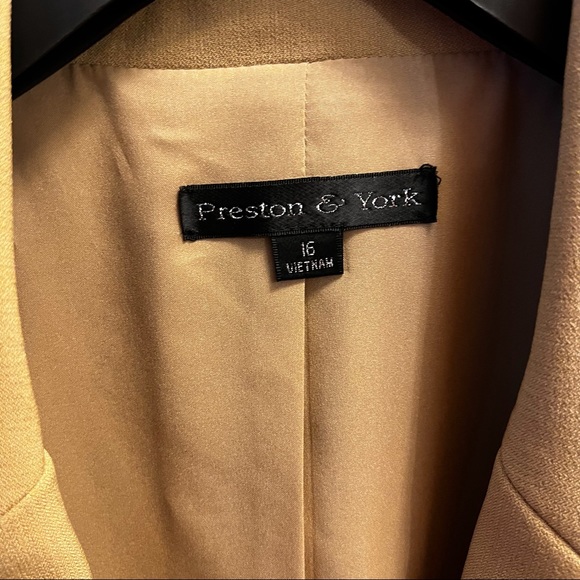 Tan Blazer Jacket - Picture 2 of 7